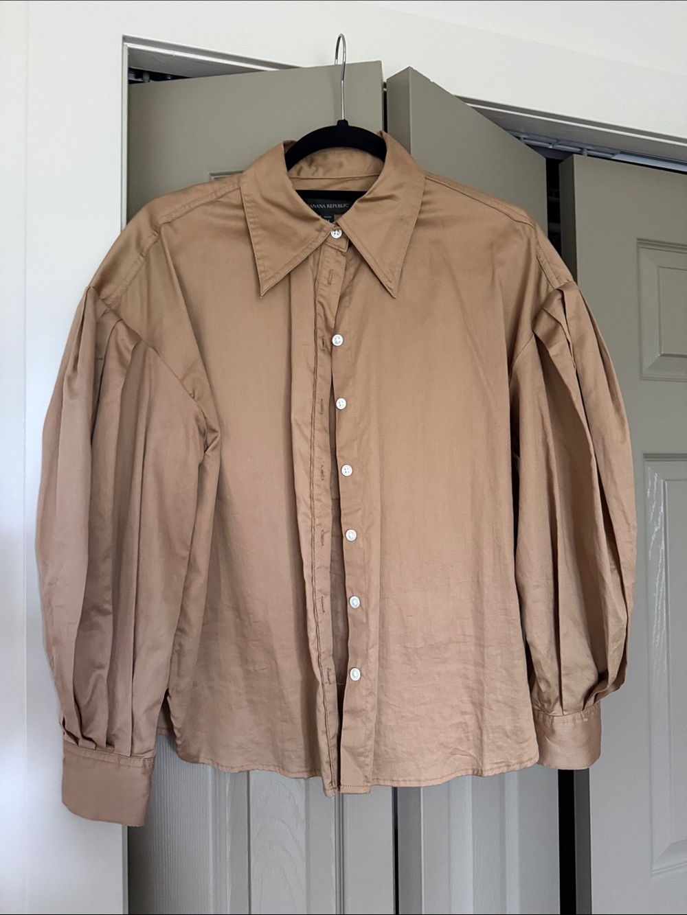 Women’s Gondolier style Cotton Shirt
